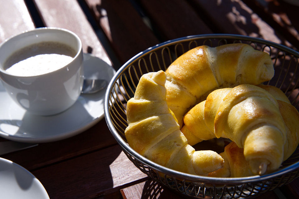 Brioche-Hörnchen