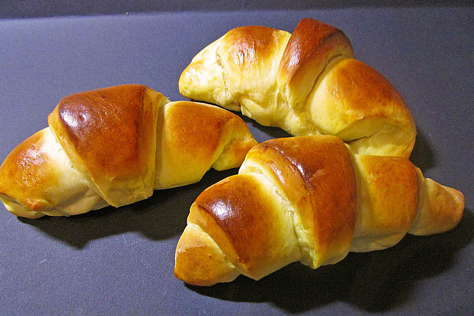 Brioche-Hörnchen