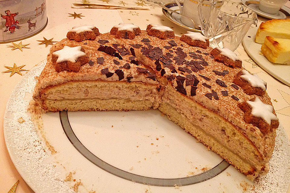 Lebkuchen-Mascarpone-Torte