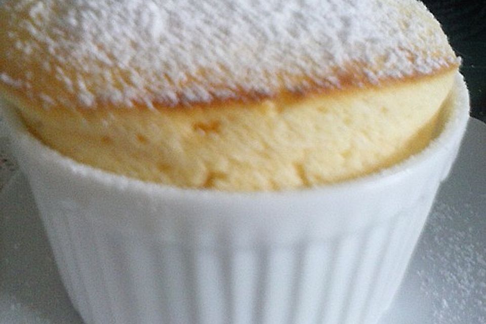 Zitronen-Quark-Soufflé