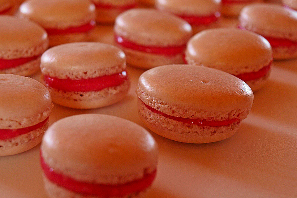 Himbeermacarons