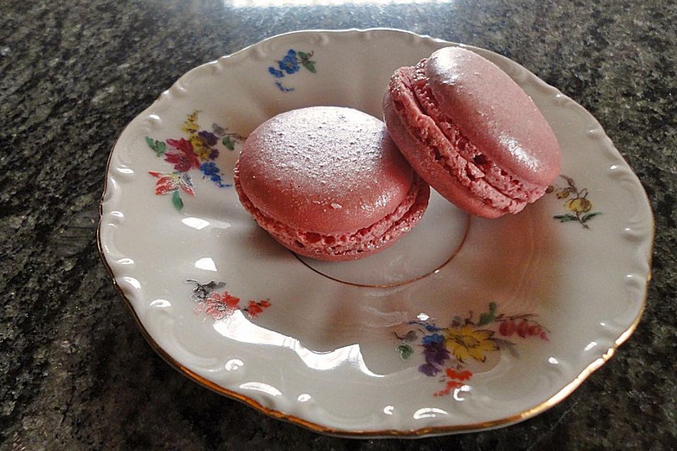 Himbeermacarons