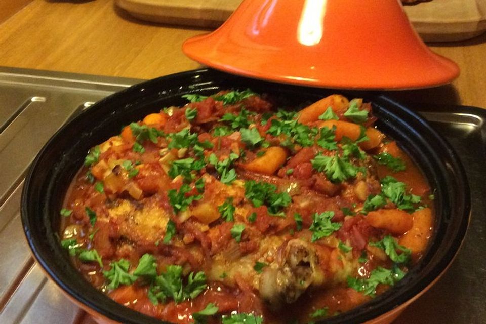 Hähnchen-Tajine