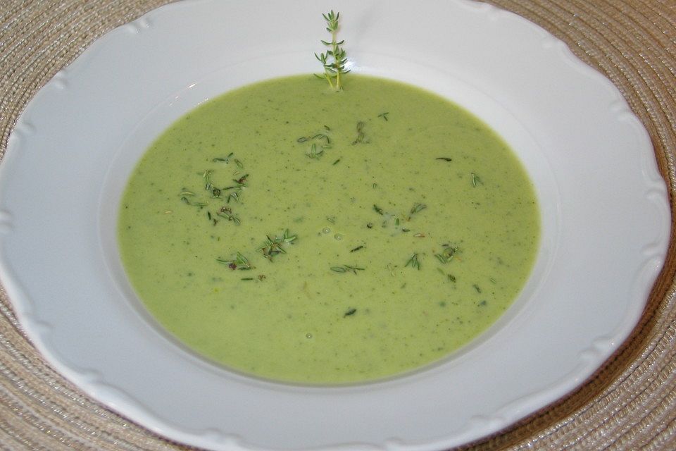 Thymian - Zucchini - Süppchen