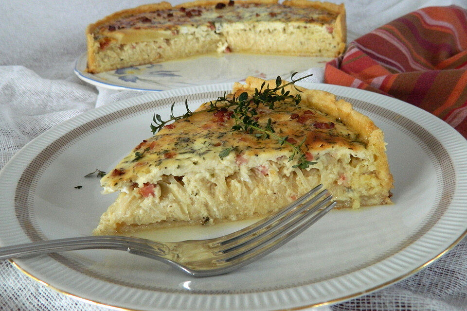 Apfel-Zwiebel-Kuchen