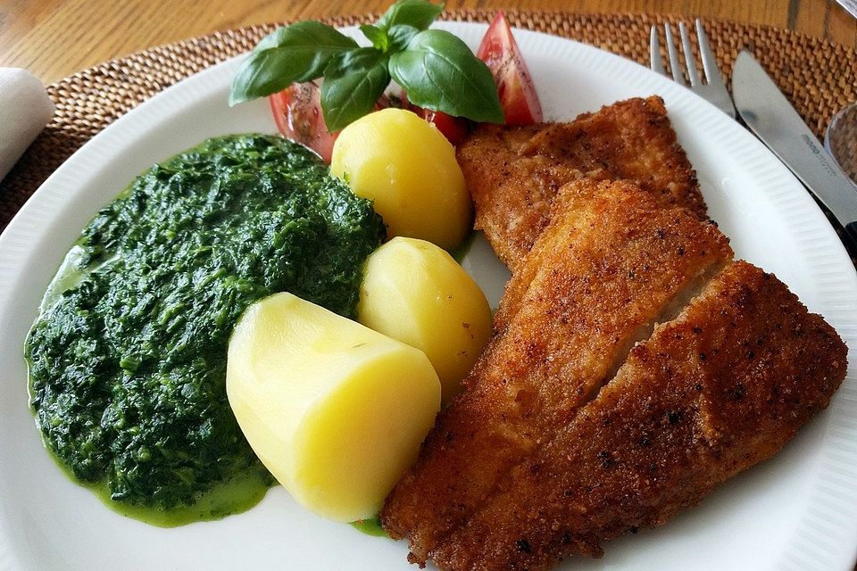 Tilapia-Filet paniert