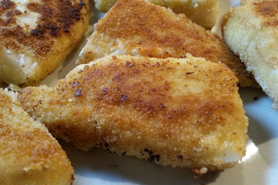 Tilapia-Filet paniert