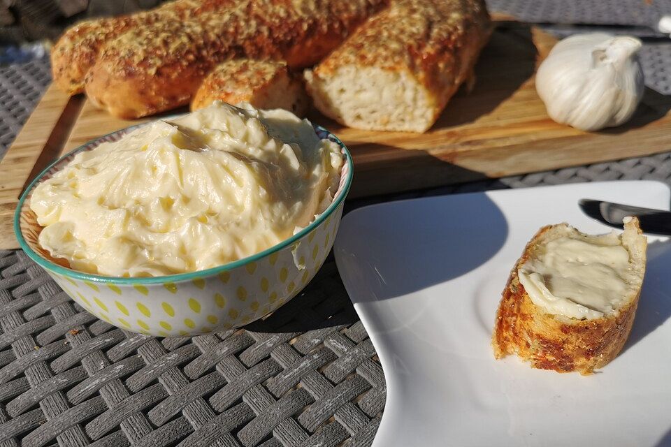 Knoblauch - Quark Butter