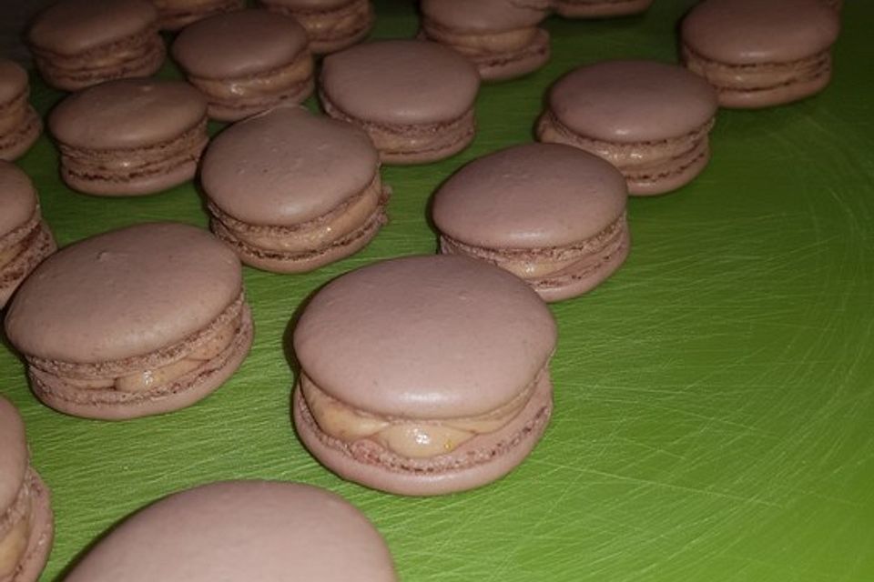 Macarons à la framboise