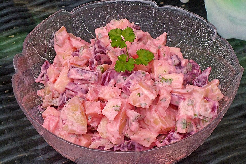 Roter Kartoffelsalat