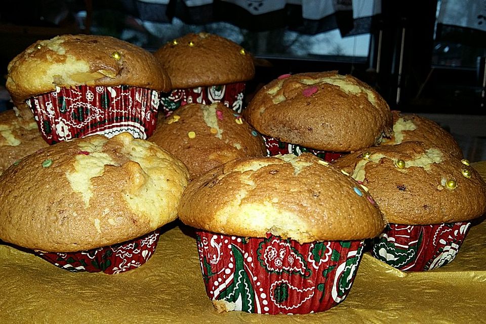 Apfelmuffins mit Whiskeyhaube