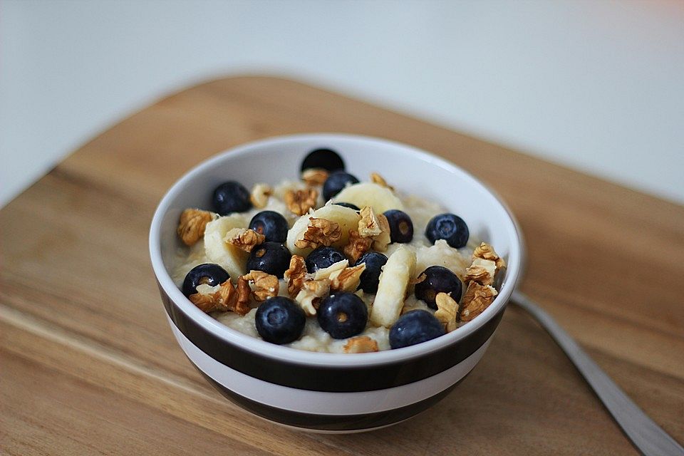 Oatmeal mit Banane