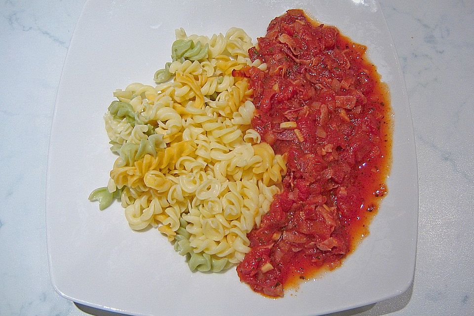 Scharfe Spaghetti