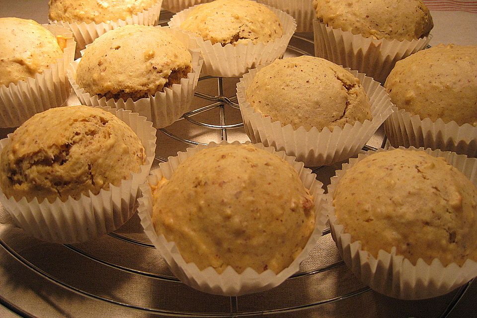 Vegane Haselnuss-Muffins