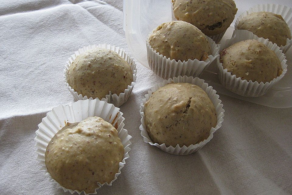 Vegane Haselnuss-Muffins