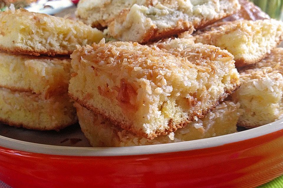 Buttermilchkuchen oder Kokos-Kuchen