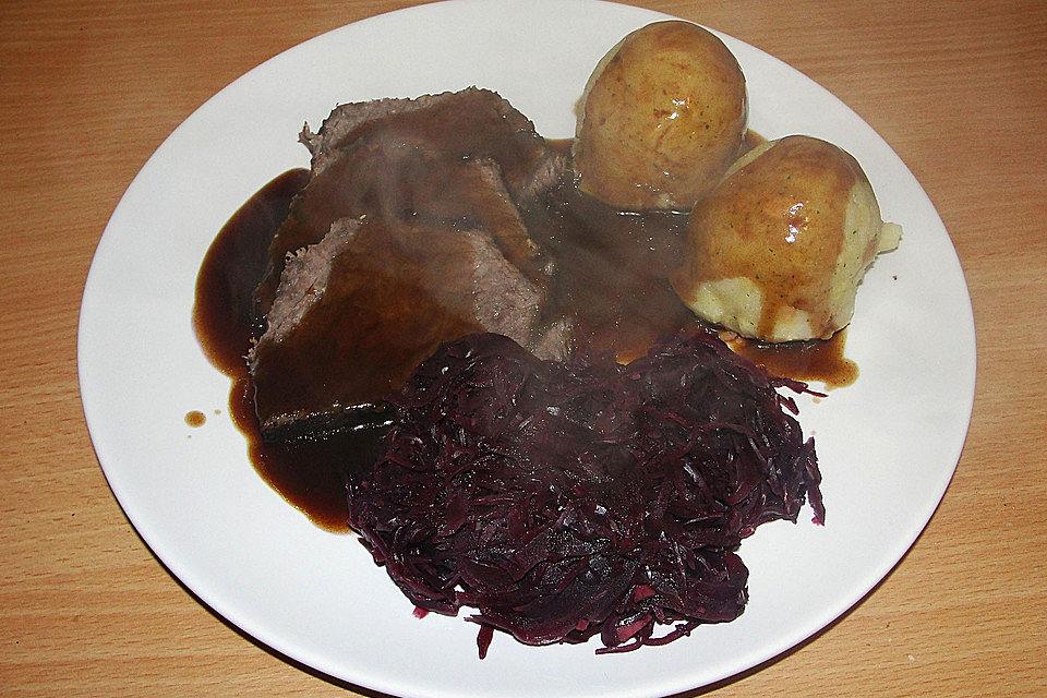 Sauerbraten 'schwarz'