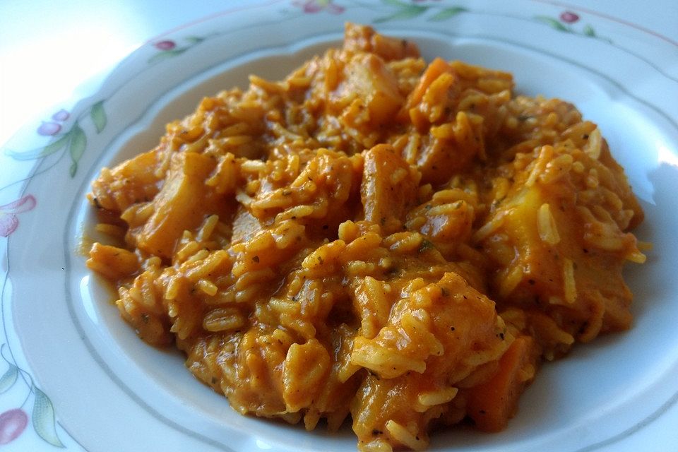 Vegetarisches Ananas-Möhren Curry