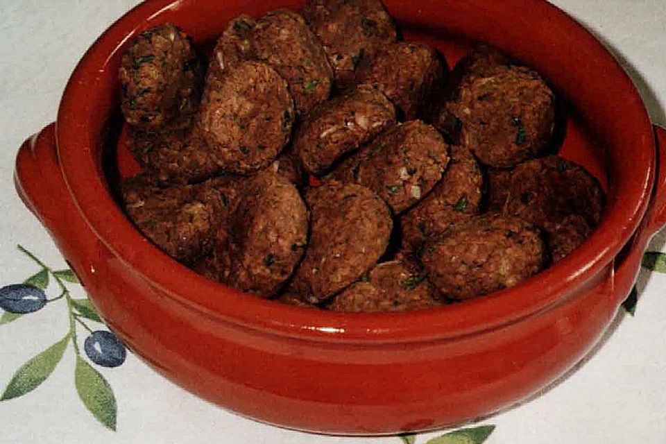 Schnelle Falafel in Pitabrot