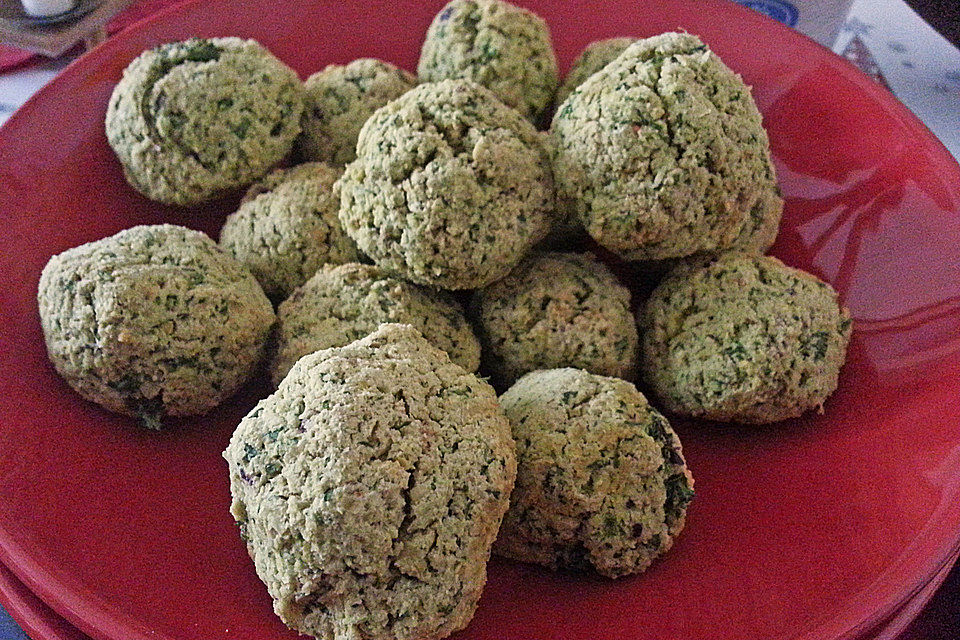 Schnelle Falafel in Pitabrot