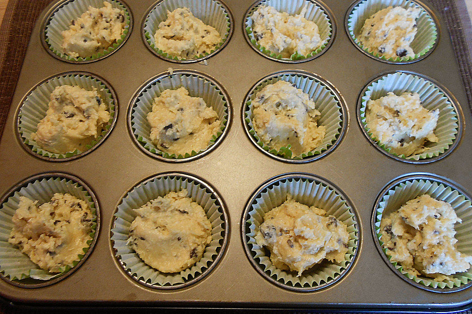 Kokos-Schoko-Muffins