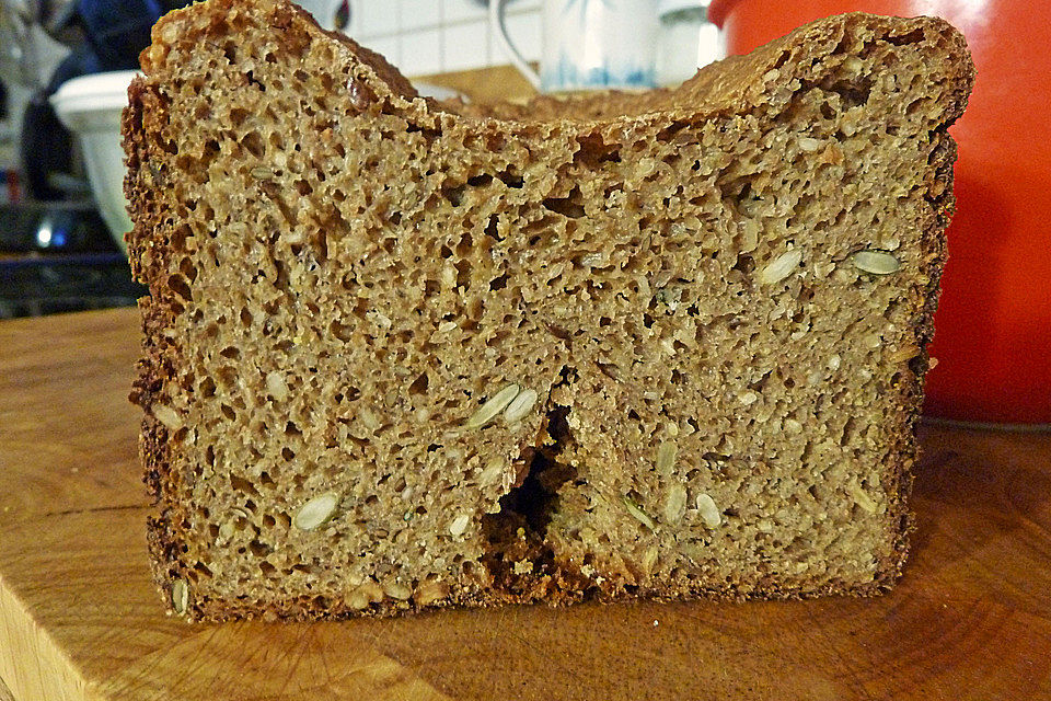 Mehrkornbrot mit Sauerteig