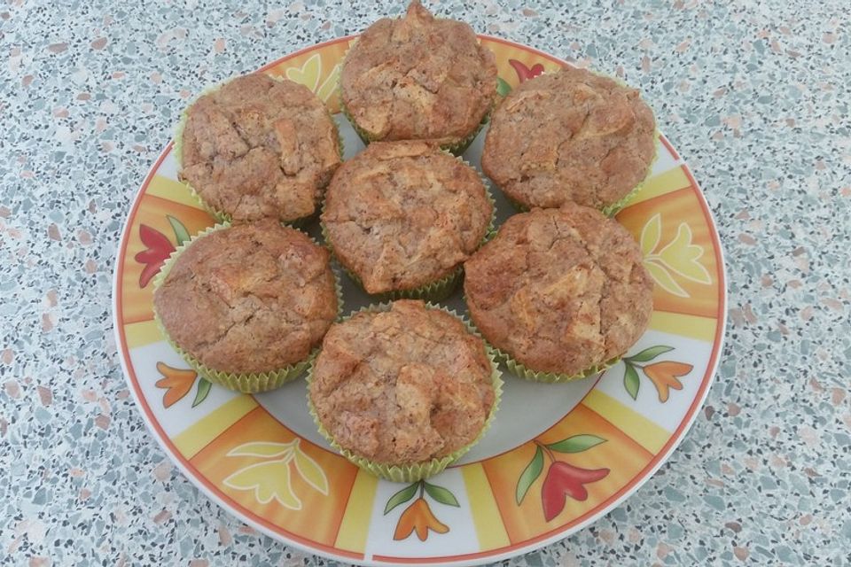 Apfelmuffins Low carb