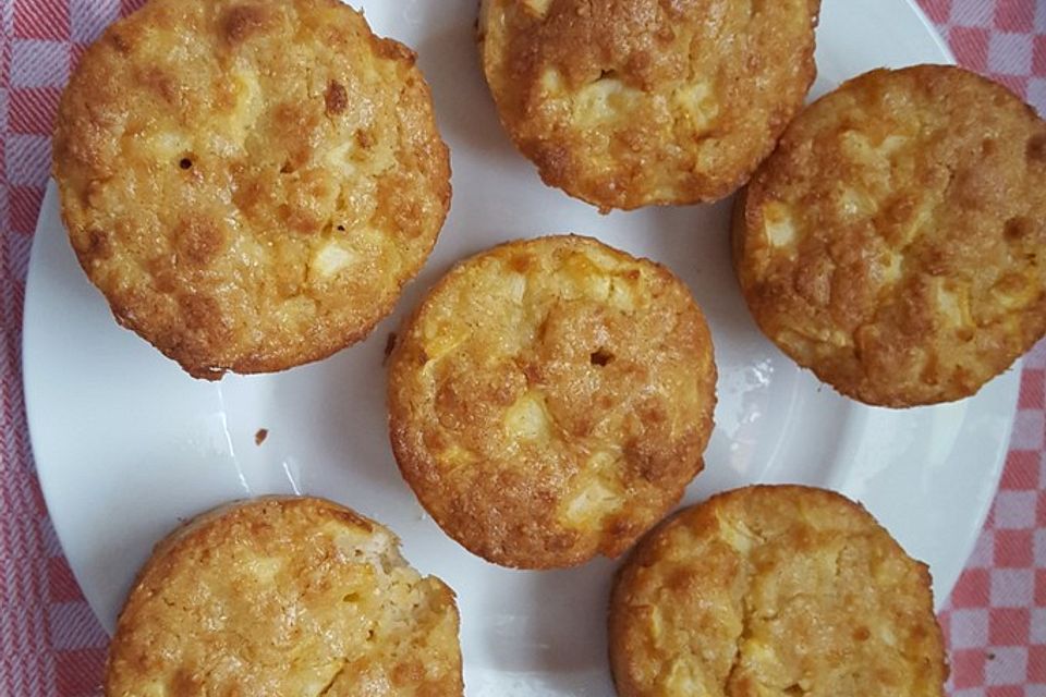 Apfelmuffins Low carb