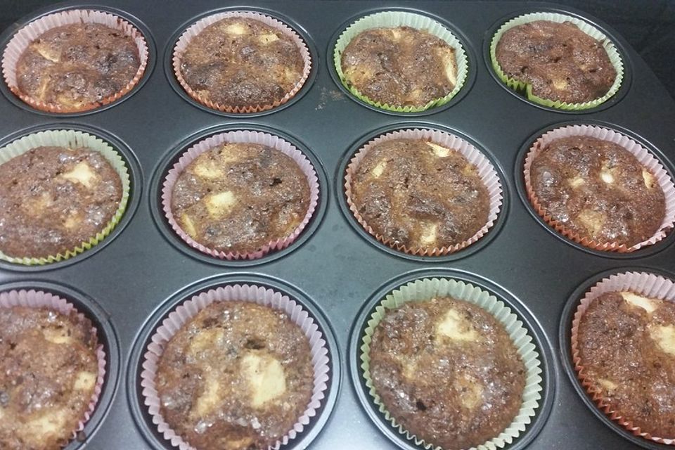 Apfelmuffins Low carb