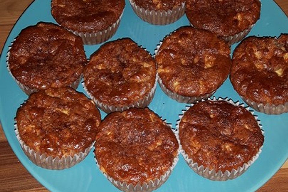 Apfelmuffins Low carb