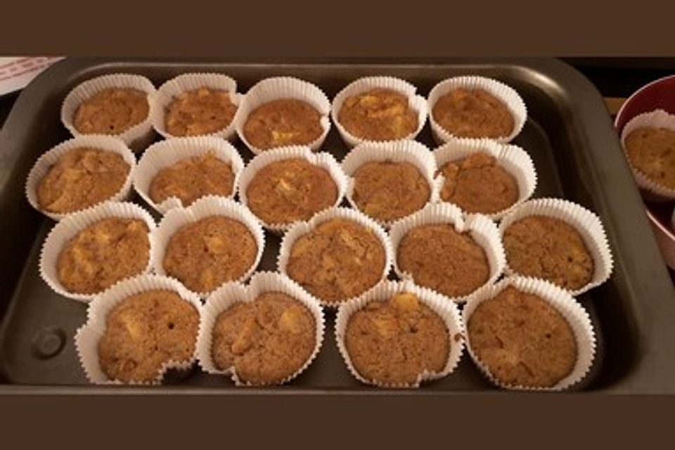 Apfelmuffins Low carb