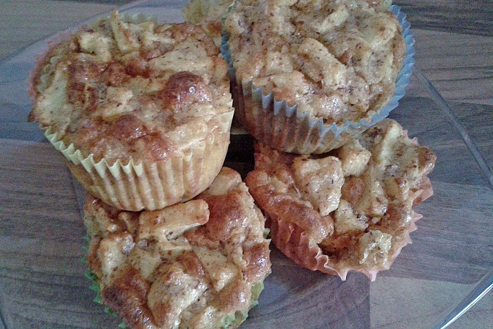 Apfelmuffins Low carb