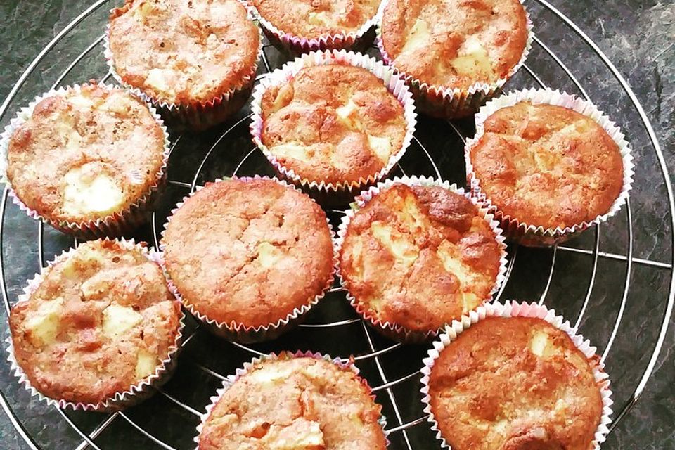 Apfelmuffins Low carb