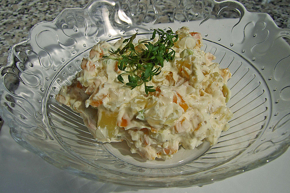 Harzer Käse Salat