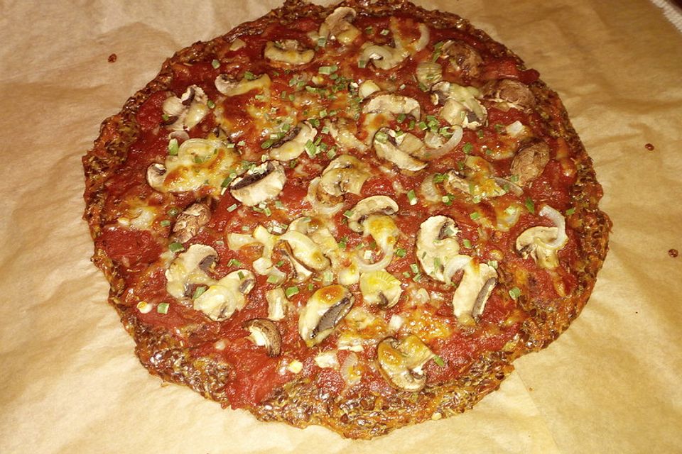 Low carb Pizzaboden