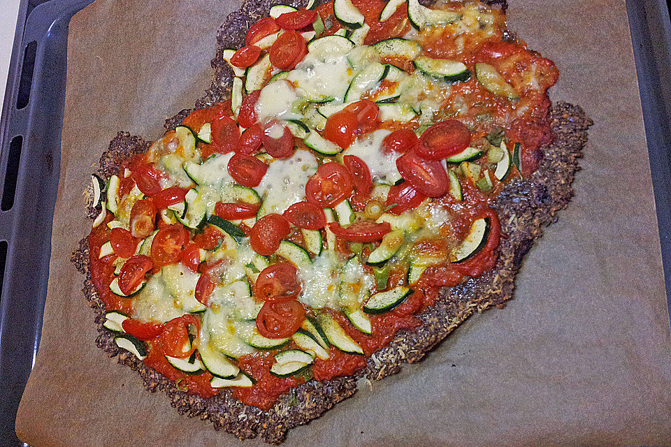 Low carb Pizzaboden