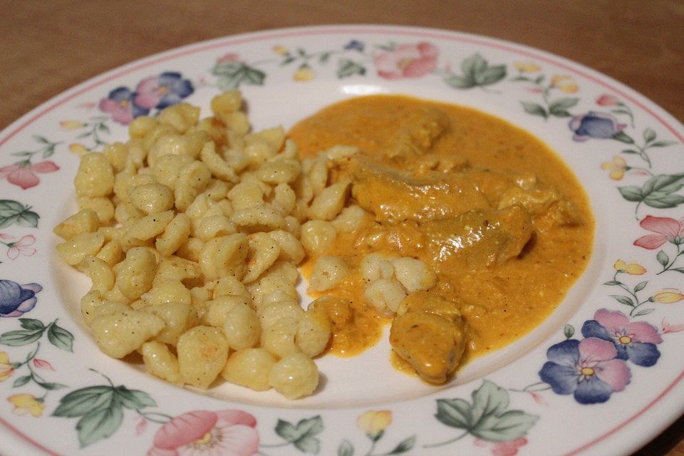 Curry-Geschnetzeltes