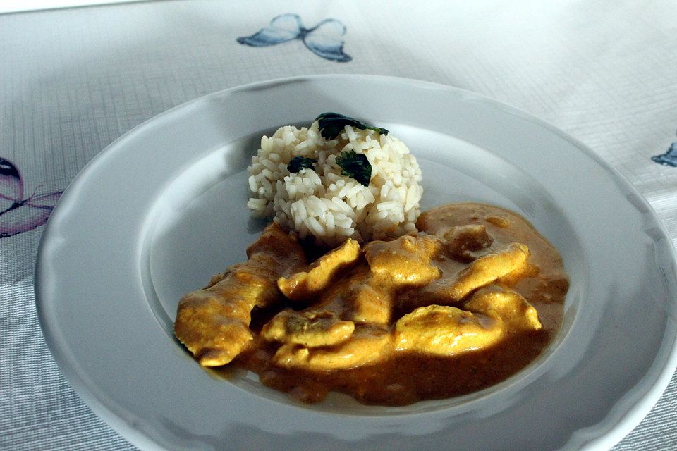 Curry-Geschnetzeltes