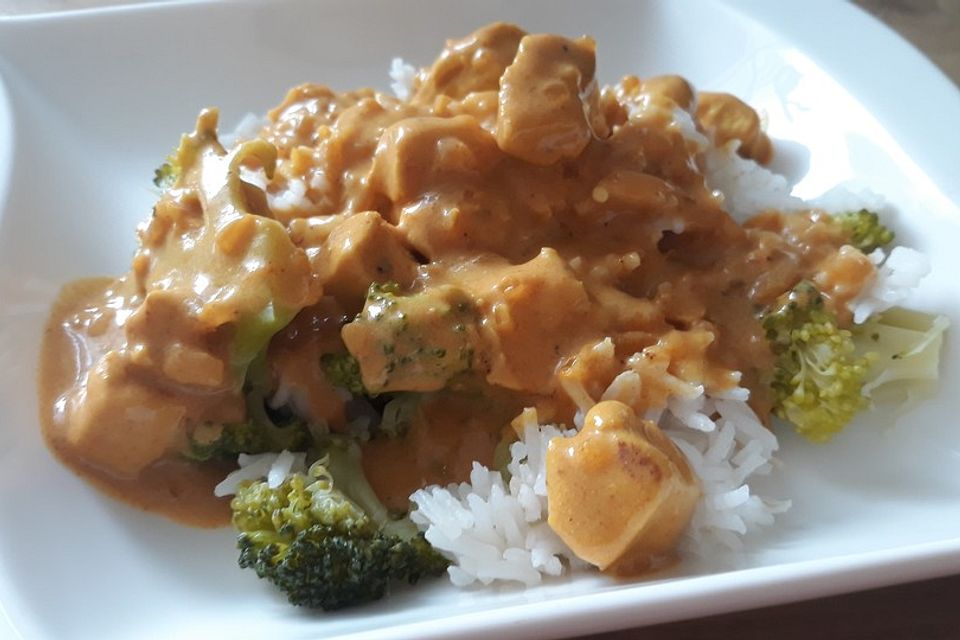 Curry-Geschnetzeltes