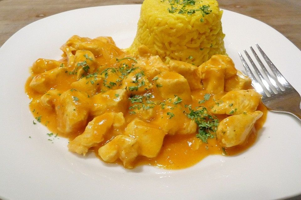 Curry-Geschnetzeltes