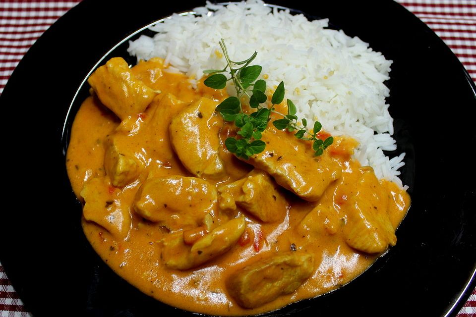 Curry-Geschnetzeltes