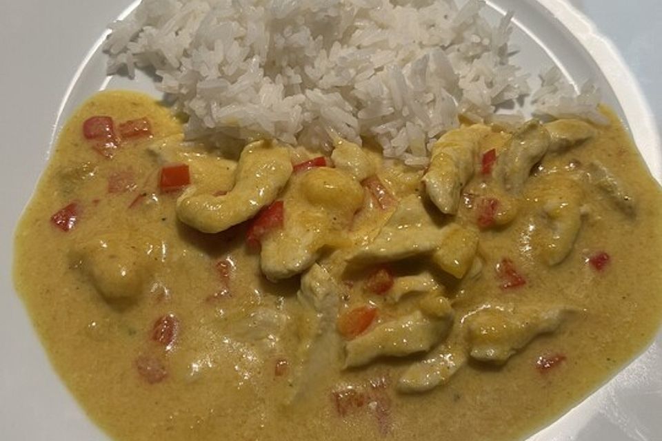 Curry-Geschnetzeltes