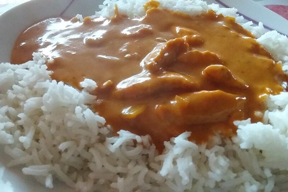 Curry-Geschnetzeltes