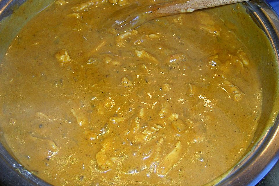 Curry-Geschnetzeltes