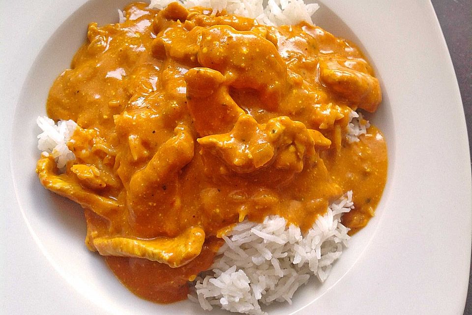 Curry-Geschnetzeltes