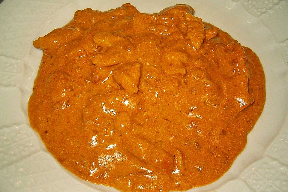 Curry-Geschnetzeltes