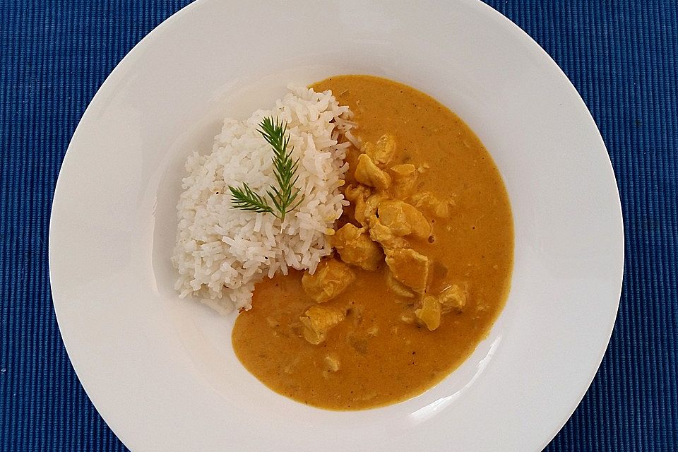 Curry-Geschnetzeltes