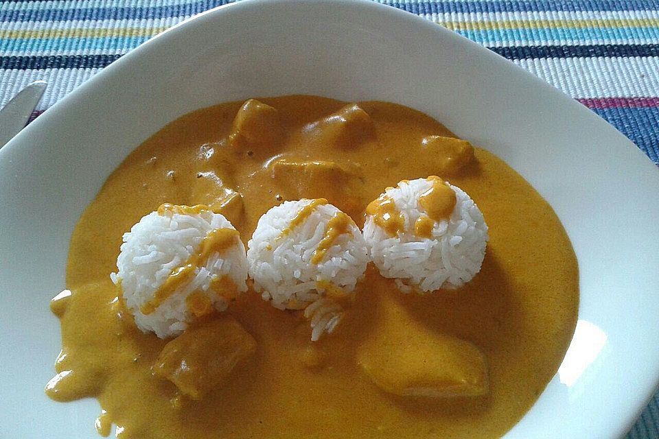 Curry-Geschnetzeltes