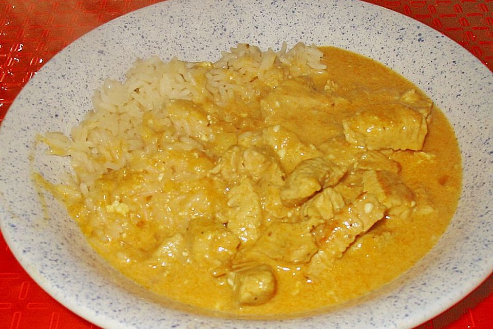 Curry-Geschnetzeltes