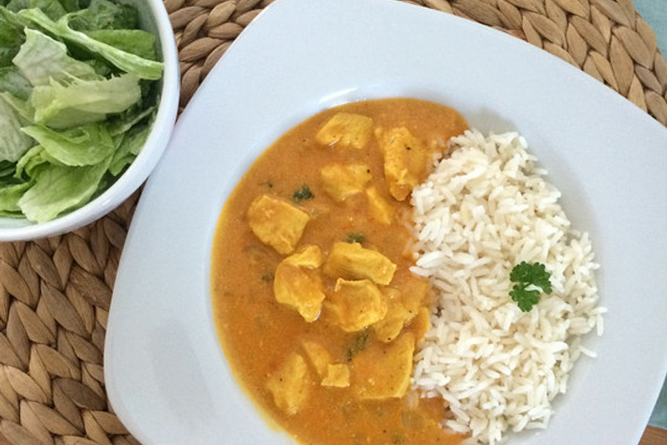 Curry-Geschnetzeltes